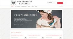 Desktop Screenshot of foundationsrevealed.com